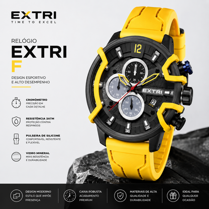 Relógio EXTRI Original X6054 Masculino Esportivo Cronógrafo 30M