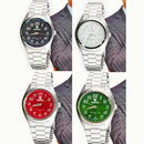 Relógio Social Masculino Prata Orimet Aço Inoxidável À Prova D'água