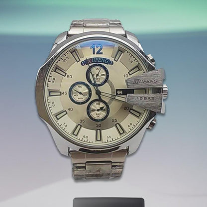 [X1250] Relógio original Xufeng à prova d'agua masculino social presente da moda resistente