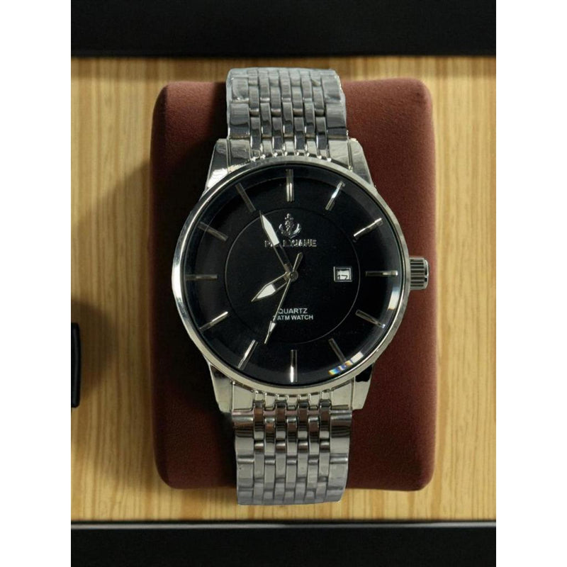Relógio Masculino Pallyjane Prova D´Água Pulseira Classic Premium com Calendário - RM7