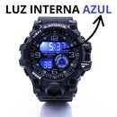 Relógio À Prova D'Água Masculino Esportivo Digital De Pulso Multifuncional