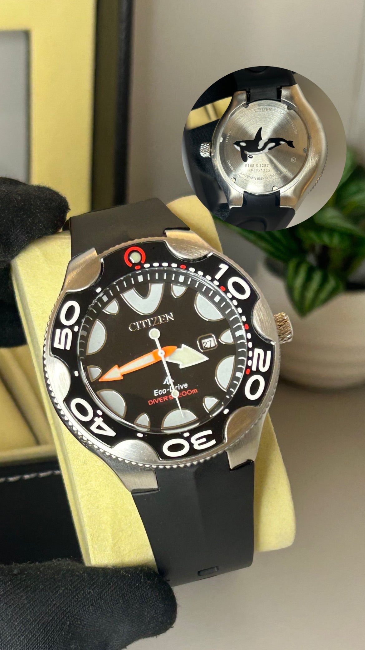 Relógio Citizen Eco-Drive Orca