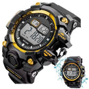 Relógio À Prova D'Água Masculino Esportivo Digital De Pulso Multifuncional