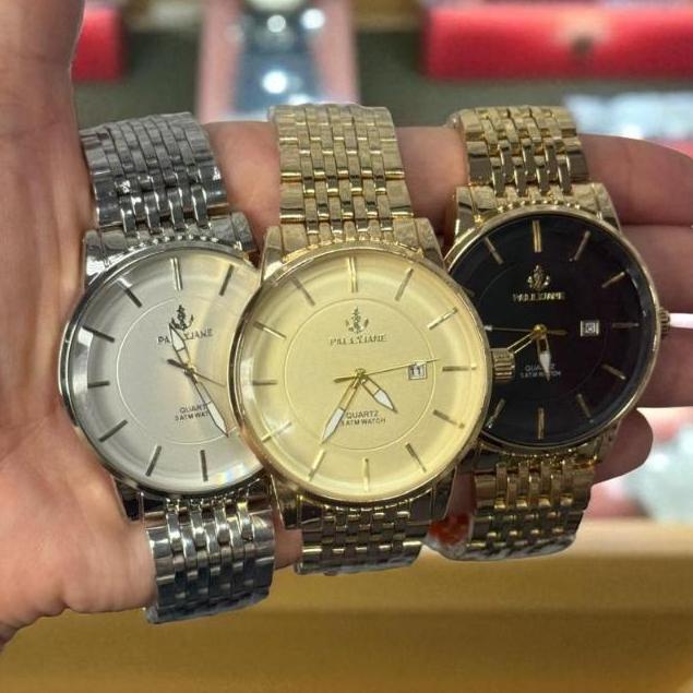 Relógio Masculino Pallyjane Prova D´Água Pulseira Classic Premium com Calendário - RM7