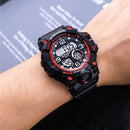 Relógio À Prova D'Água Masculino Esportivo Digital De Pulso Multifuncional