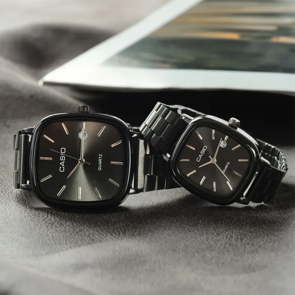 Relógio CASIO Luxurious - Resistente à água | Aço Inoxidável
