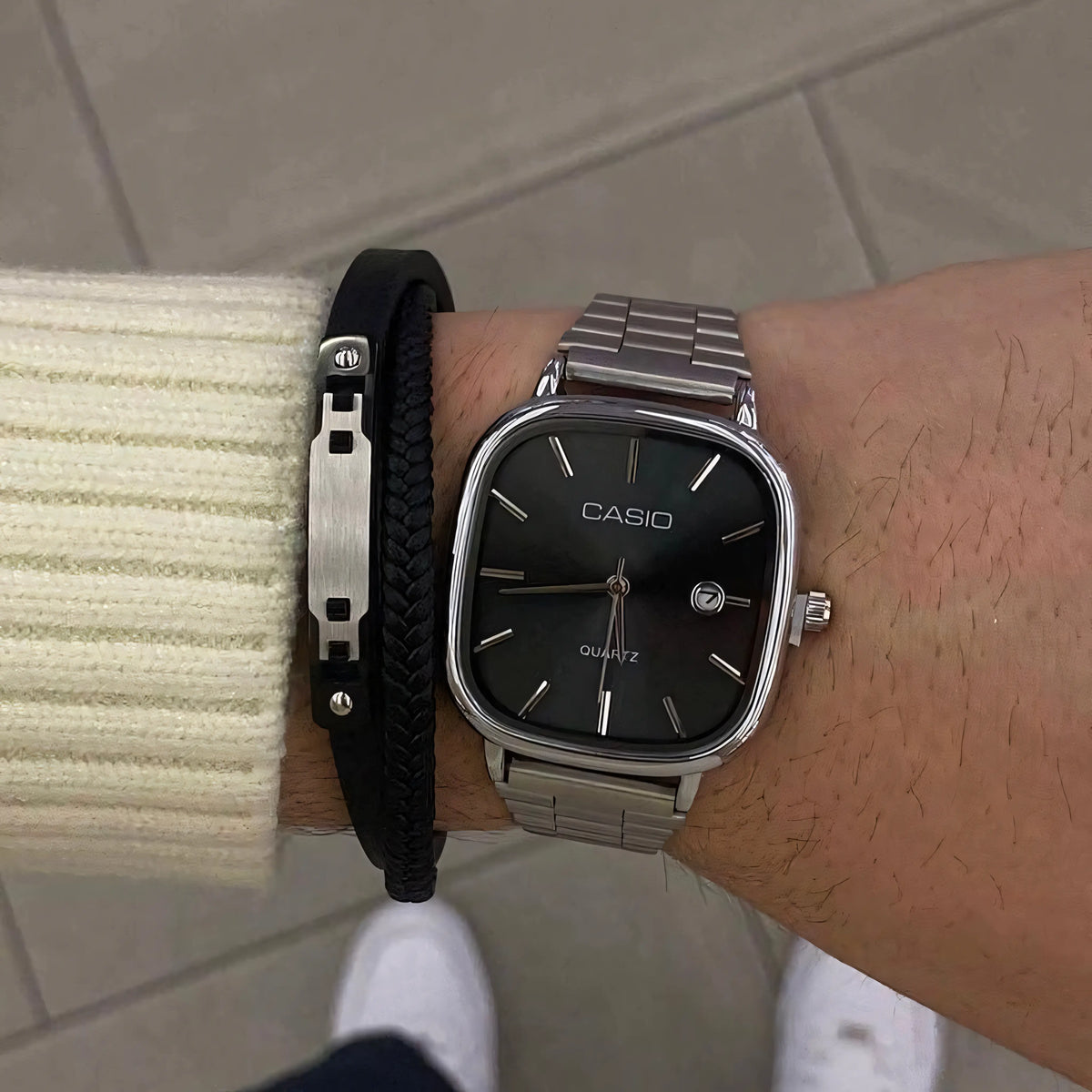 Relógio CASIO Luxurious - Resistente à água | Aço Inoxidável
