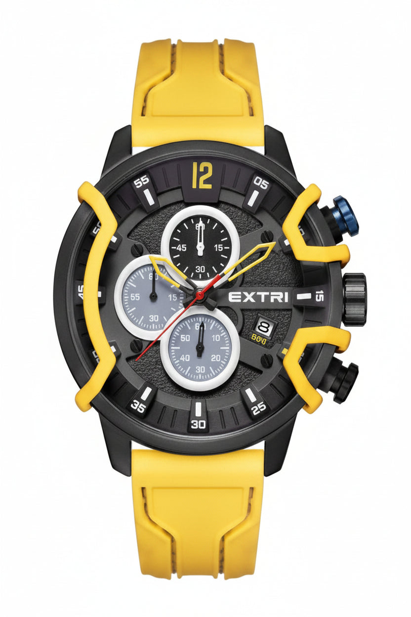 Relógio EXTRI Original X6054 Masculino Esportivo Cronógrafo 30M