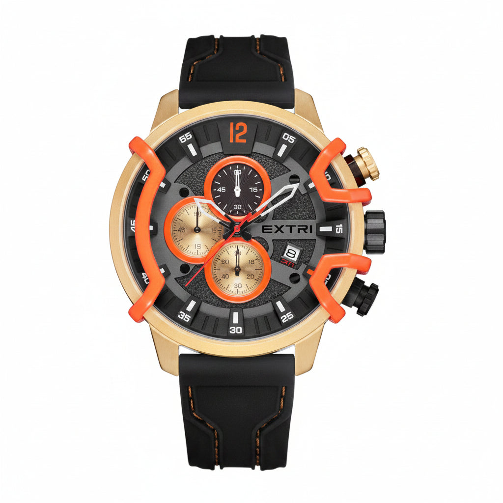 Relógio EXTRI Original X6054 Masculino Esportivo Cronógrafo 30M