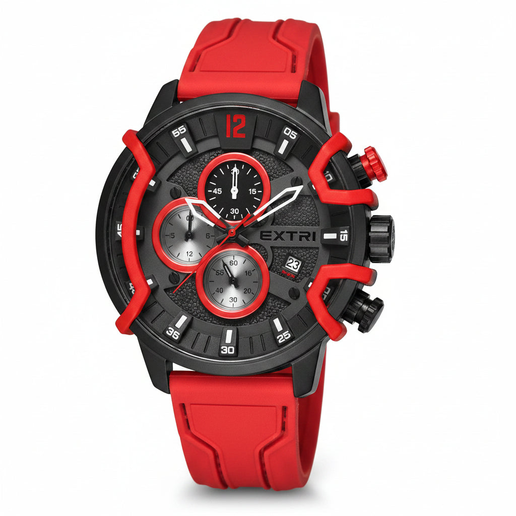 Relógio EXTRI Original X6054 Masculino Esportivo Cronógrafo 30M