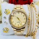 Kit 10 Relógios Para Revenda Atacado Super Luxo Promoção