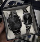 Kit Casal Relógios  Vintage Promoção