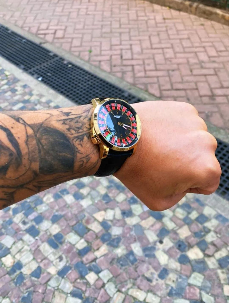 Relógio Masculino Jacob & Co Roulette Edition – Luxo, Exclusividade e Estilo