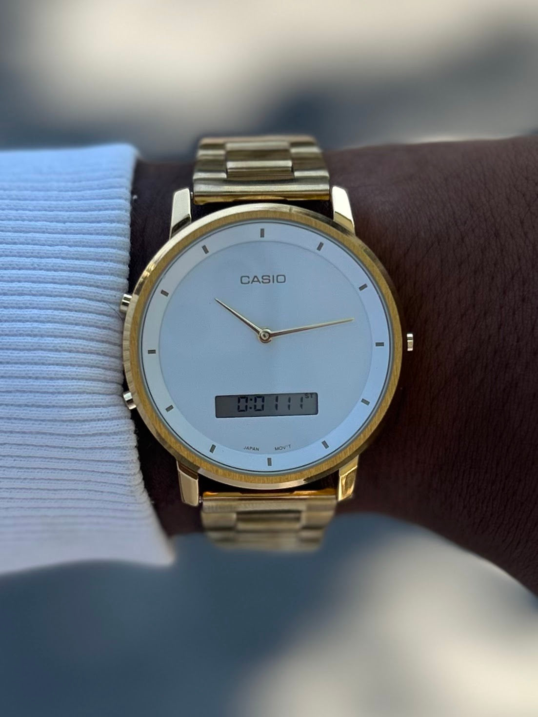 CASIO MINIMALISTA ESTILO ANA-DIGI