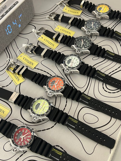CITIZEM AQUALAND SERIE OURO/PRATA