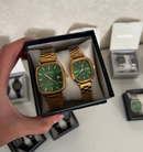 Kit Casal Relógios  Vintage Promoção