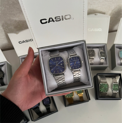 Kit Casal Relógios  Vintage Promoção