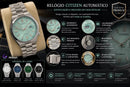 Relógio Citizen  Tsuyosa Premium – Elegância Atemporal em 4 Cores Exclusivas