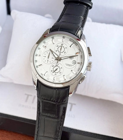 Tissot 1853 Pulseira De Couro Funcional 41-43mm
