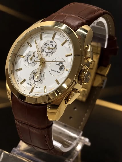 Tissot 1853 Pulseira De Couro Funcional 41-43mm