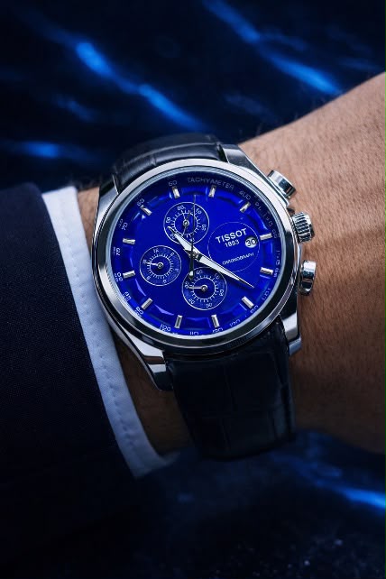 Tissot 1853 Pulseira De Couro Funcional 41-43mm