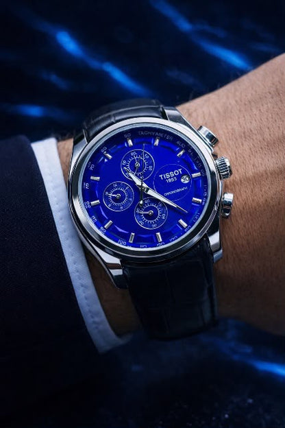 Tissot 1853 Pulseira De Couro Funcional 41-43mm
