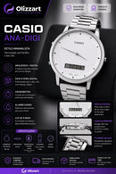 CASIO MINIMALISTA ESTILO ANA-DIGI