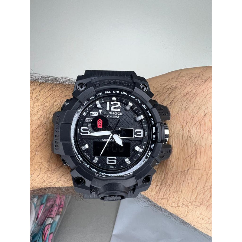 Relógio Masculino Esportivo Militar Anti-Shock Steel Resistente a Água