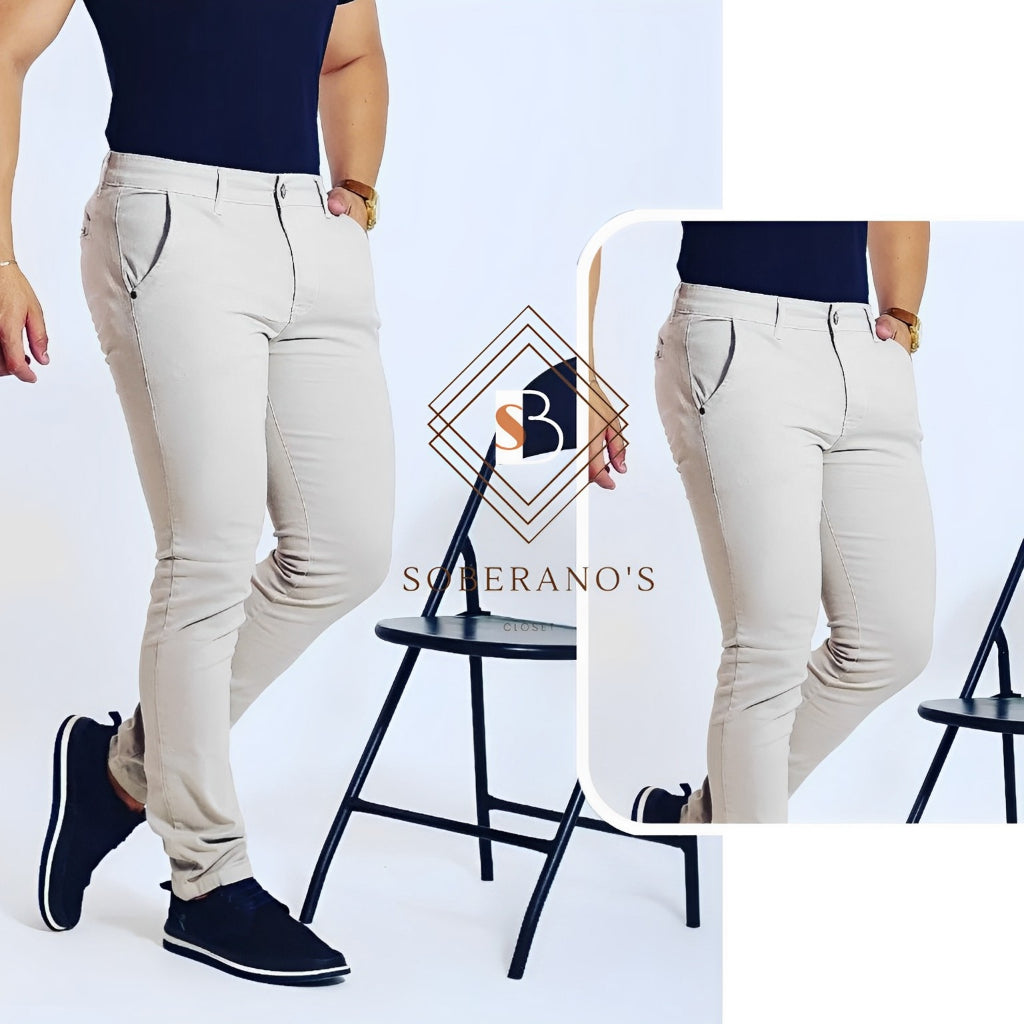 Calça Masculina Sport Fino ALFAIATARIA  LEGITIMA Skinny e Slim Sarja Brim Premium
