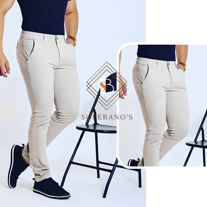 Calça Masculina Sport Fino ALFAIATARIA  LEGITIMA Skinny e Slim Sarja Brim Premium