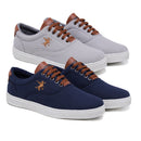 Kit 2 Tênis Polo Fran Sapatenis Masculino Casual Cano Baixo Miami