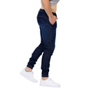 Calça Jeans Jogger Masculina Premium com Lycra - Sarja com Punho, Conforto e Estilo