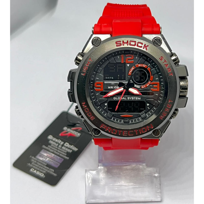 Relógio Masculino Esportivo Militar Anti-Shock Steel Resistente a Água