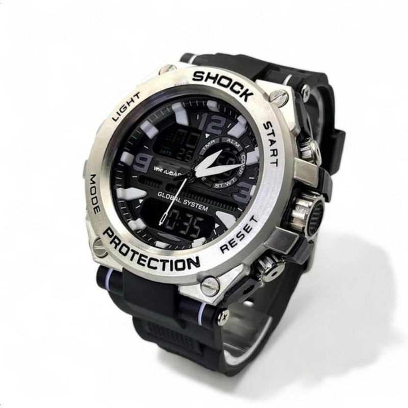 Relógio Masculino Esportivo Militar Anti-Shock Steel Resistente a Água