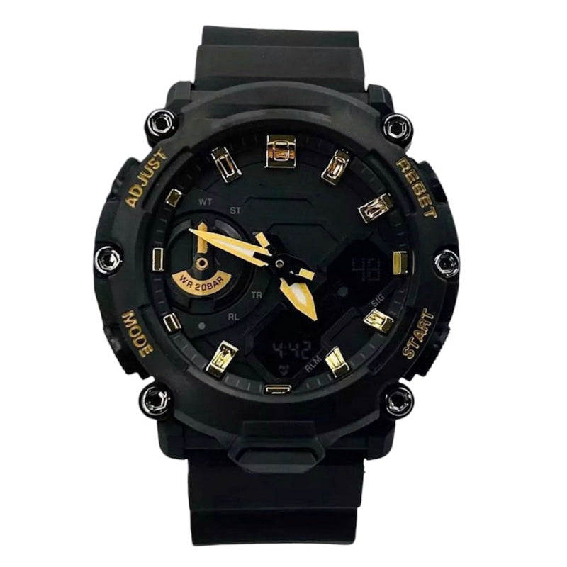 Relógio Masculino Esportivo Militar Anti-Shock Steel Resistente a Água