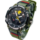 Relógio Masculino Esportivo Militar Anti-Shock Steel Resistente a Água
