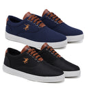 Kit 2 Tênis Polo Fran Sapatenis Masculino Casual Cano Baixo Miami