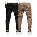 Calça Jeans Jogger Masculina Premium com Lycra - Sarja com Punho, Conforto e Estilo