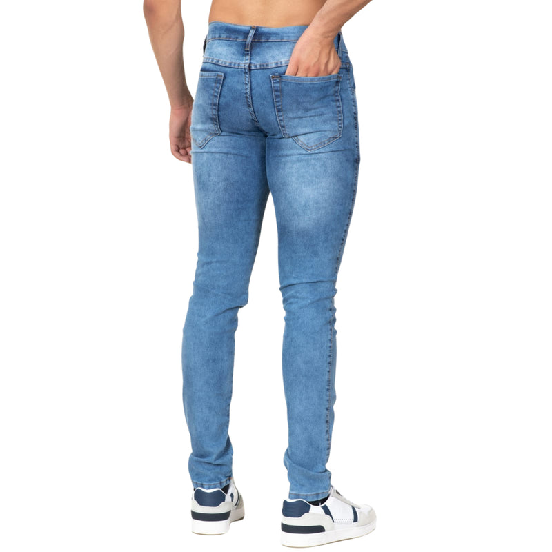 Calça Jeans Masculina Skinny Com Elastano Premium Direto da Fábrica