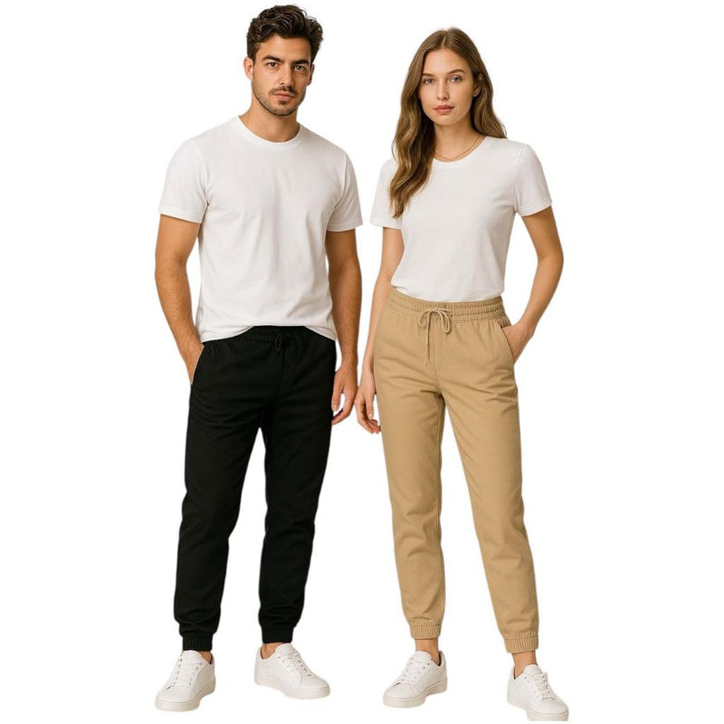 Calça Jeans Jogger Masculina Premium com Lycra - Sarja com Punho, Conforto e Estilo