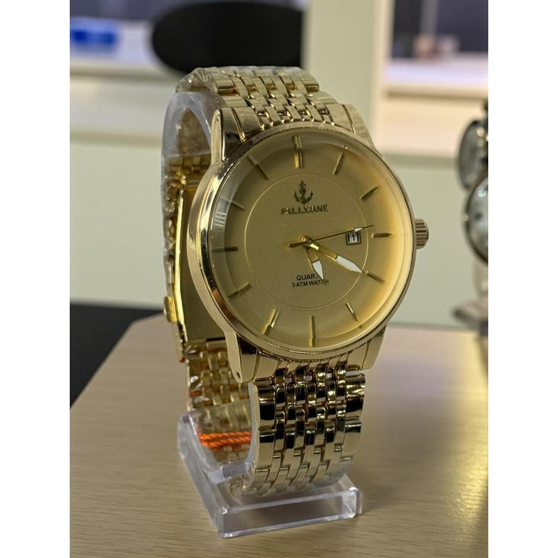 Relógio Masculino Pallyjane Prova D´Água Pulseira Classic Premium com Calendário - RM7