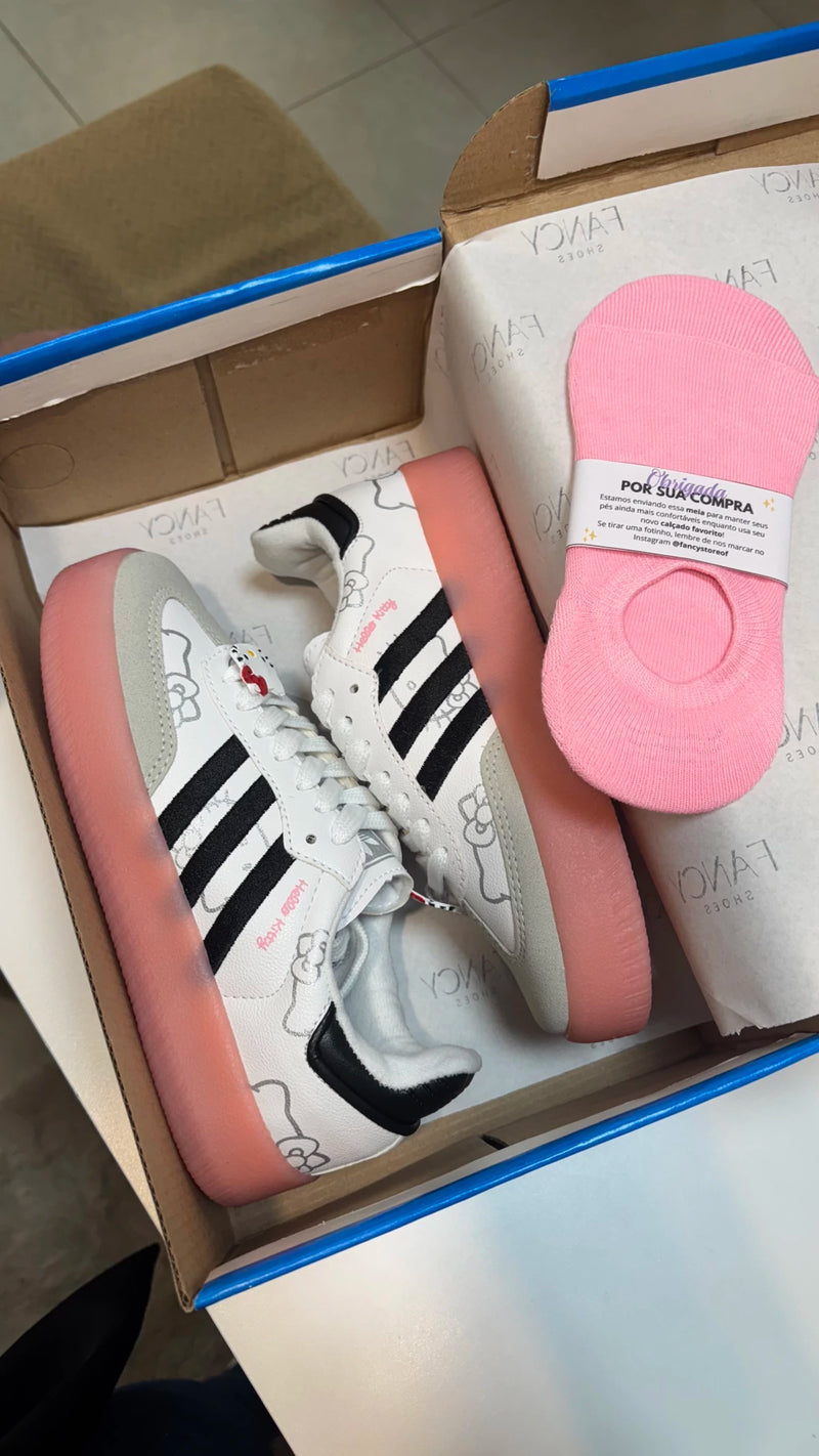 Tênis Sambae Hello Kitty