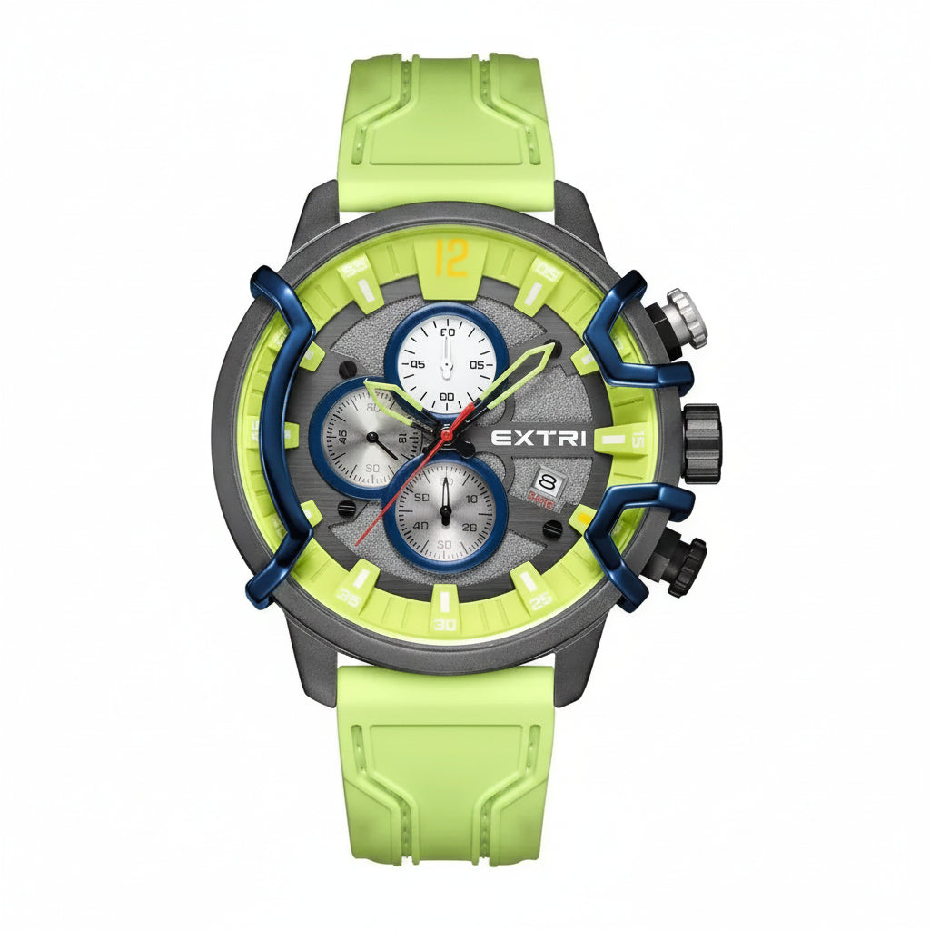 Relógio EXTRI Original X6054 Masculino Esportivo Cronógrafo 30M