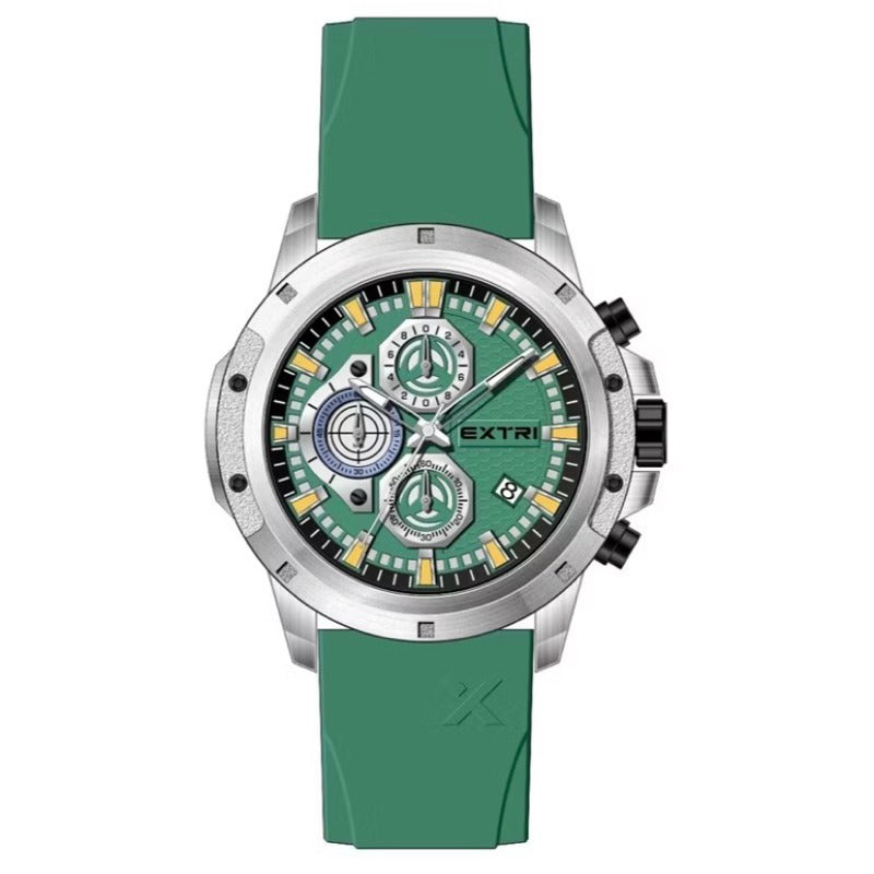 Relógio EXTRI Masculino X6122 Esportivo Cronômetro 50mm