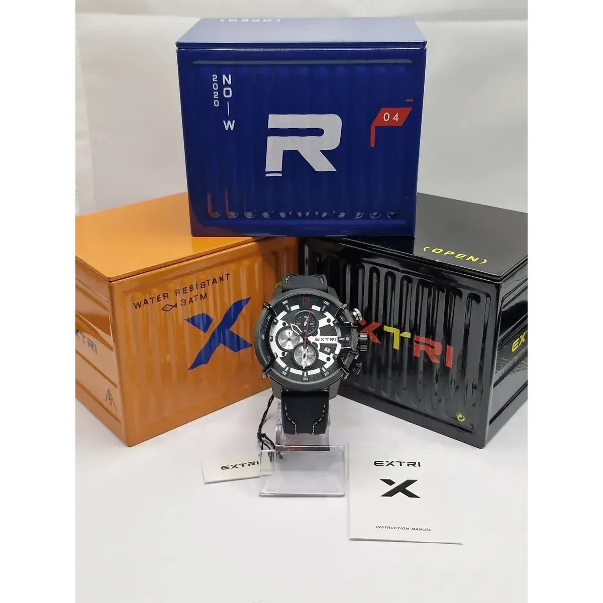 Relógio EXTRI Original X6054 Masculino Esportivo Cronógrafo 30M