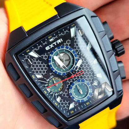 Relógio EXTRI Original X6152 Masculino Esportivo Cronógrafo 52mm