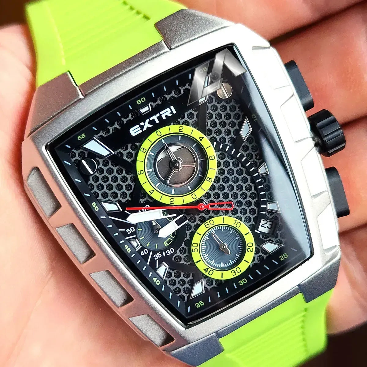Relógio EXTRI Original X6152 Masculino Esportivo Cronógrafo 52mm