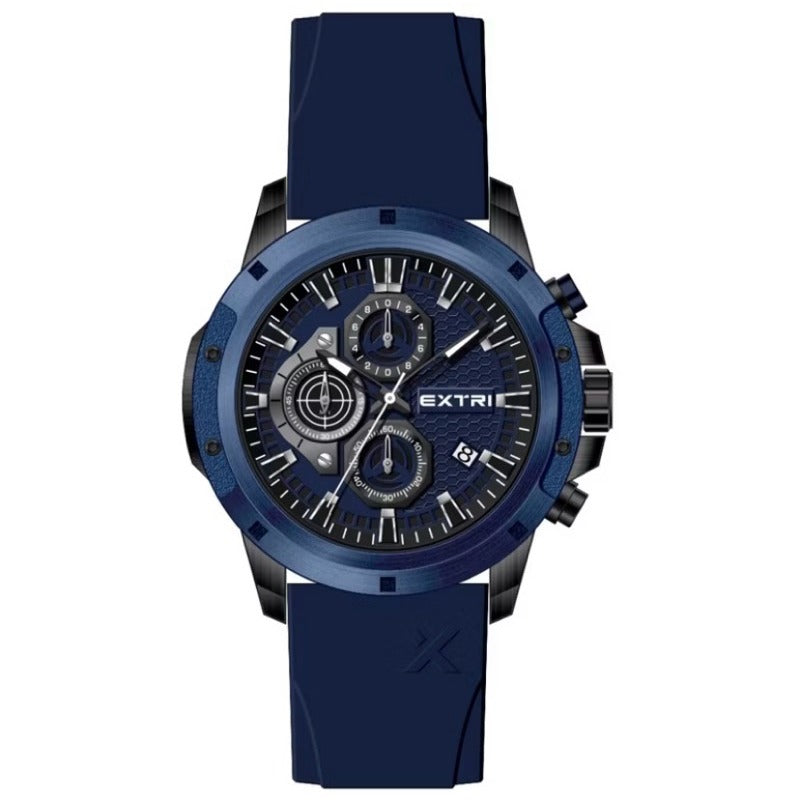 Relógio EXTRI Masculino X6122 Esportivo Cronômetro 50mm