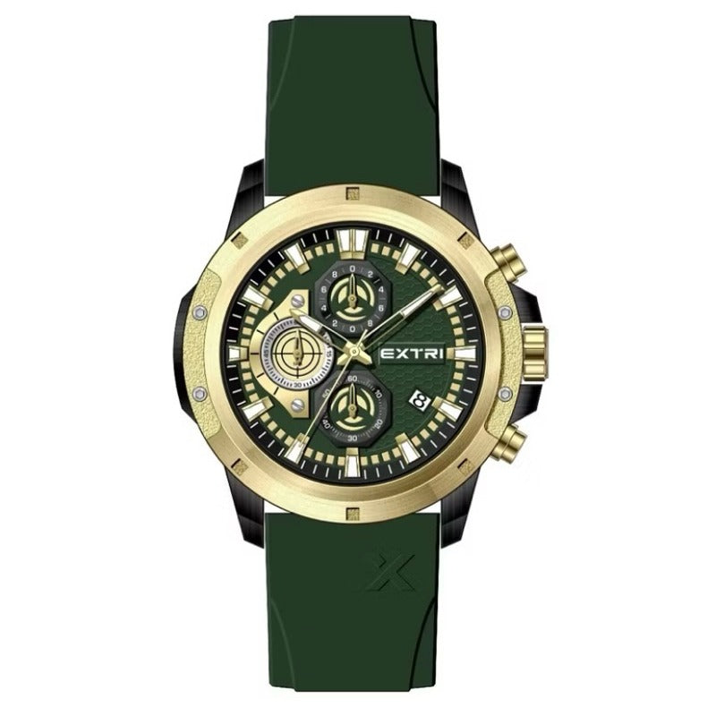 Relógio EXTRI Masculino X6122 Esportivo Cronômetro 50mm