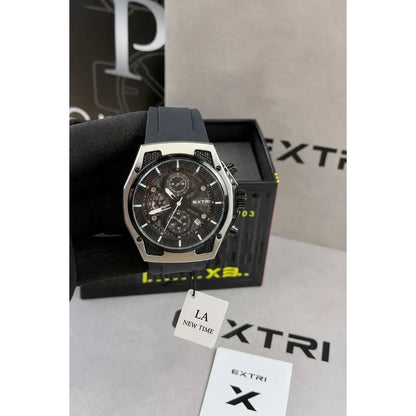 Relógio EXTRI X6135 Original Masculino Esportivo Cronógrafo 47mm